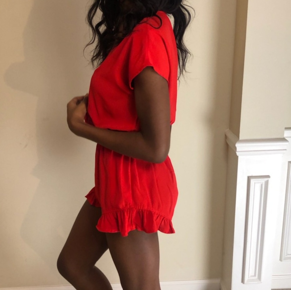 Orange romper - Picture 3 of 4